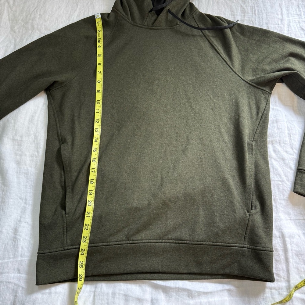 Lululemon City Sweat Pullover Hoodie *Thermo Heathered Dark Olive - Picture 14 of 14